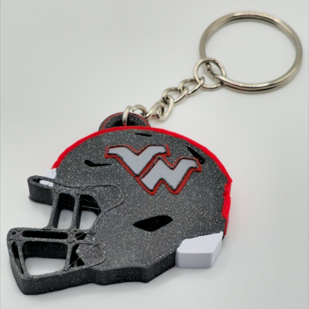 Victoria West High School Helmet Keychain
